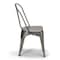 Atlas Commercial Products Titan Series Industrial Metal Chair, Clear Coat MSC9CC - alternate 2